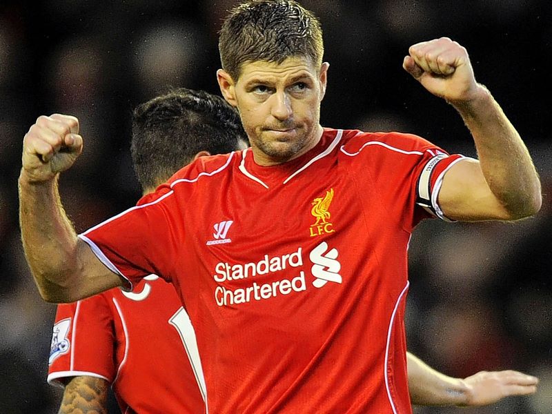 Hầu hết thành tích ấn tượng của Gerrard đều ở Liverpool