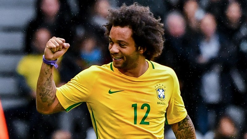 Marcelo luôn thi đấu nổi trội khi khoác áo đội tuyển quốc gia